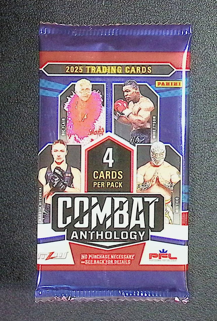 2025 Panini Combat Anthology Blaster Box Pack: Boxing, Wrestling, & UFC Cards (1 of 1)