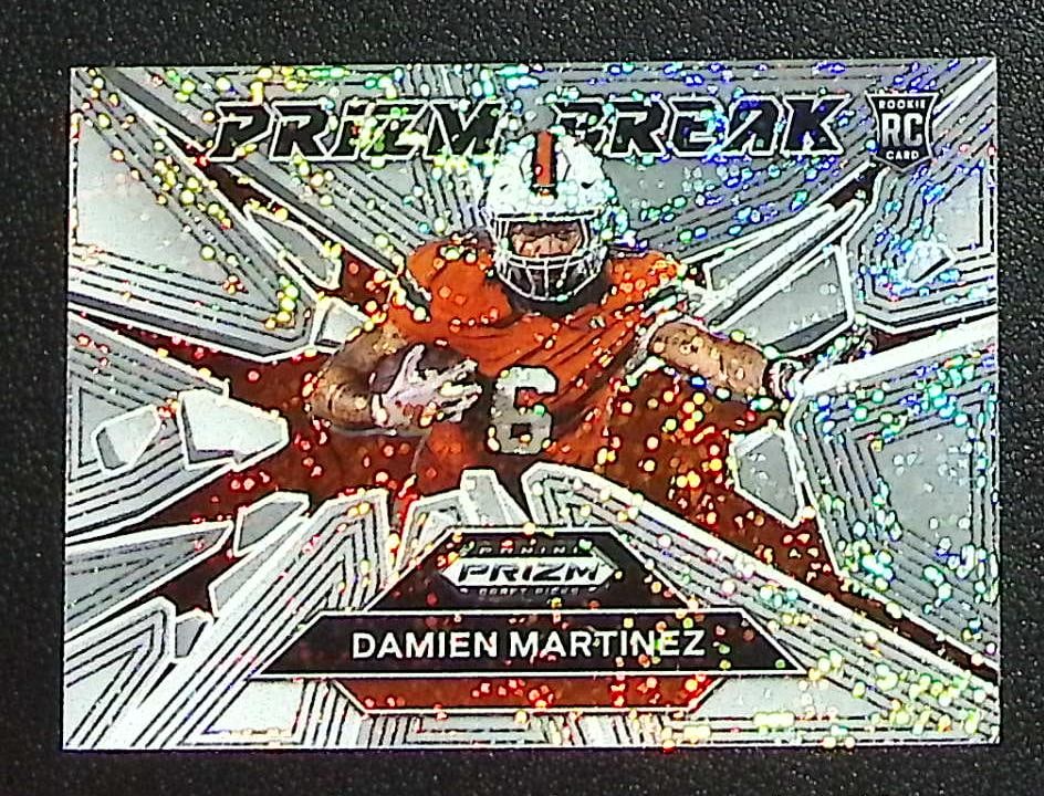 Damien Martinez Rookie Card White Sparkle Prizm 2025 Prizm Draft Picks #16 (1 of 2)