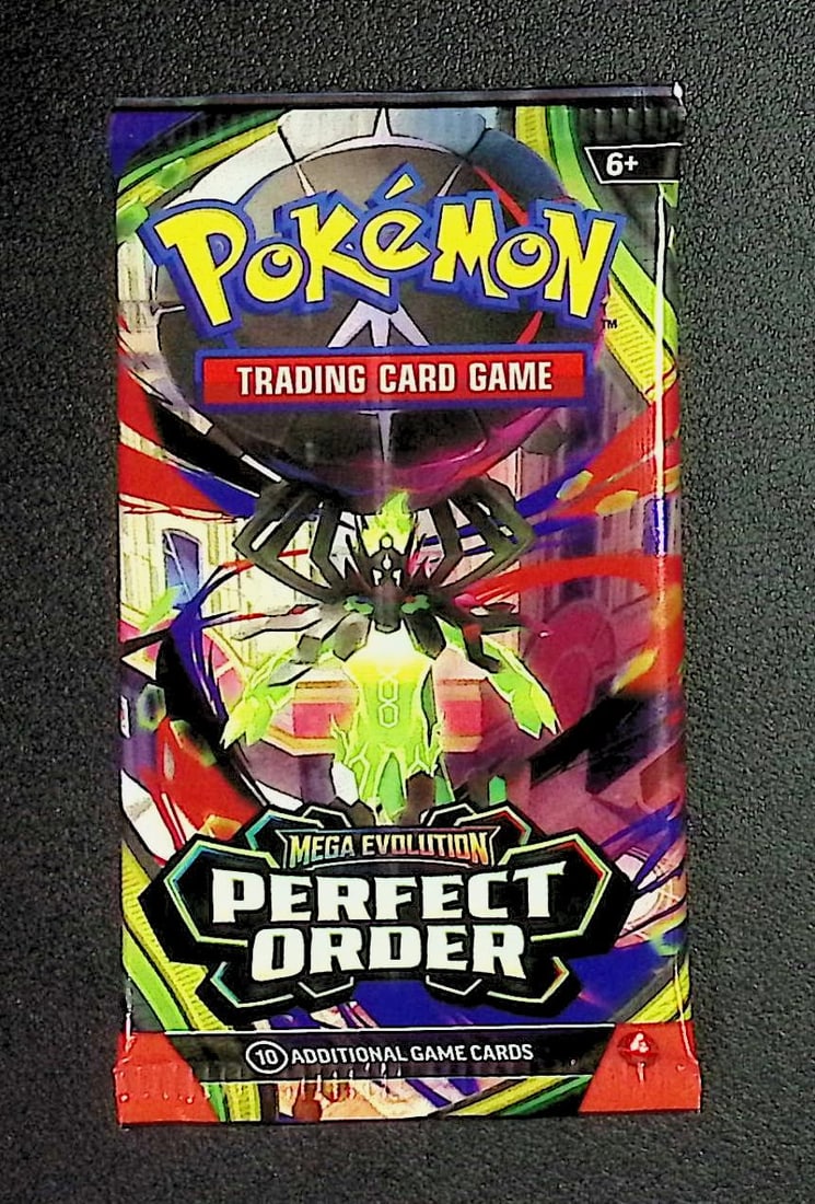 2026 Pokemon Perfect Order 10 Card TCG Booster Pack, Charizard: Pokemon Trading Card Game Cards, Charizard, Pikachu, Mewto, EX, Referse Holo, Holo Rare Cards, Secret Rare Cards, Full Art Cards, Evee, 3 Stars Ultra Rare Cards, Double Rare, Illustration Rare, Specia