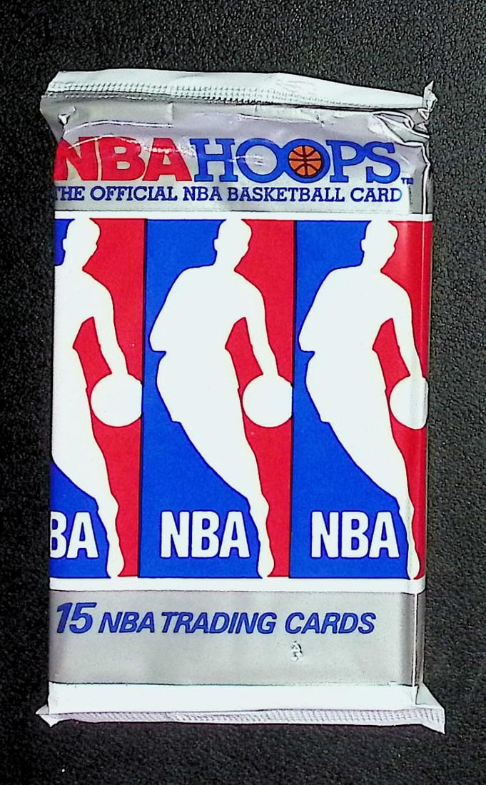 1990 NBA Hoops SERIES 1 Vintage Basketball Cards Retail Box Pack New Factory Sealed (1 of 1)