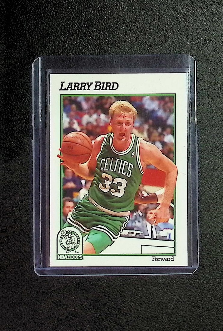 Larry Bird 1991-92 NBA Hoops #9 Boston Celtics (1 of 2)