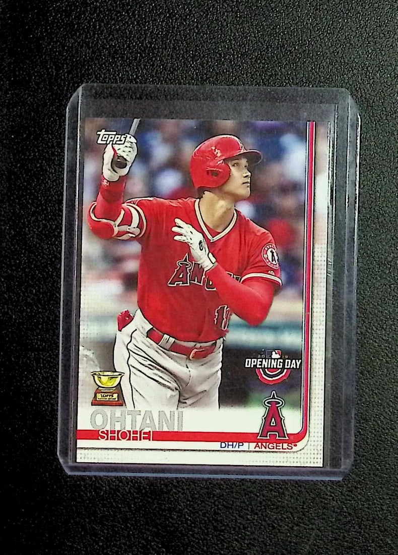 Shohei Ohtani 2019 Topps Opening Day #100 Angels, Dodgers: Topps Baseball MLB Trading & Sports Cards, Sports Cards for Sale Near Me, World Series & Hall of Fame Players Memorabilia, Refractors, X-Fractors, Numbered, SP, SSP, Valuable Auction Memorabilia Lots 