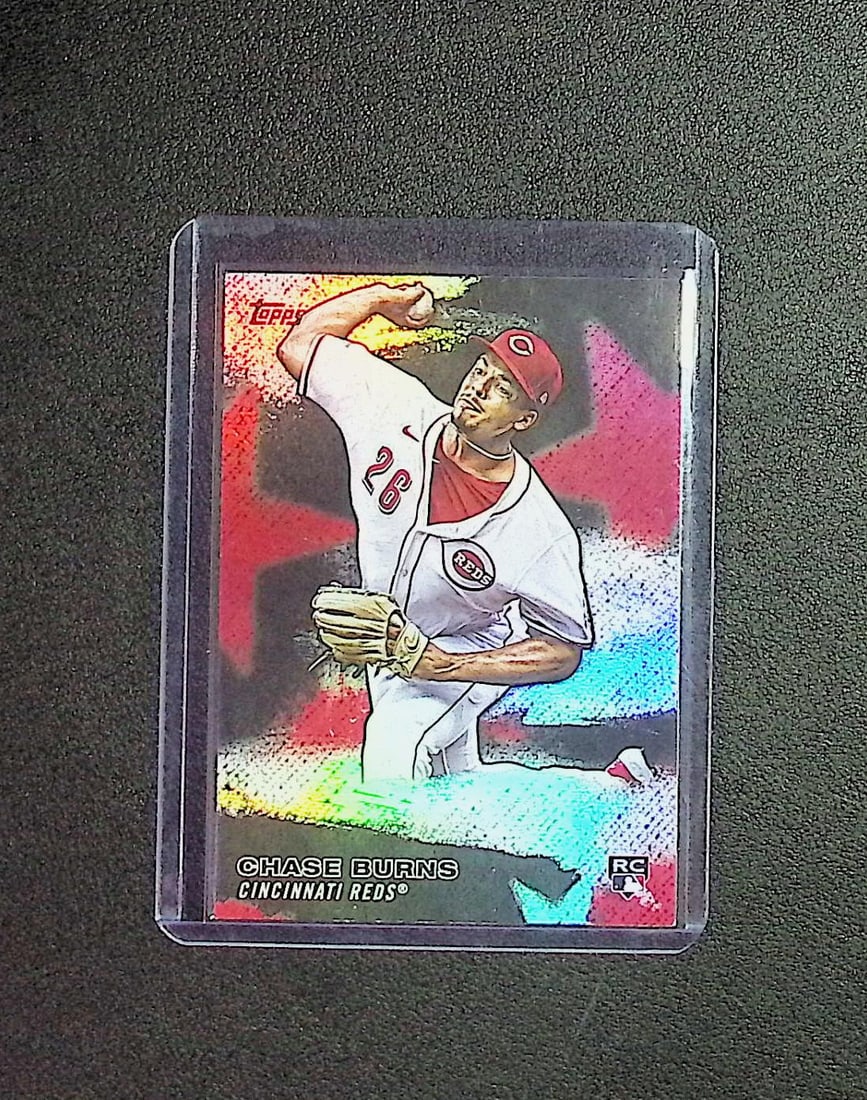 Chase Burns Rookie Card Stars Of MLB 2026 Topps #SMLB-27 Reds (1 of 2)
