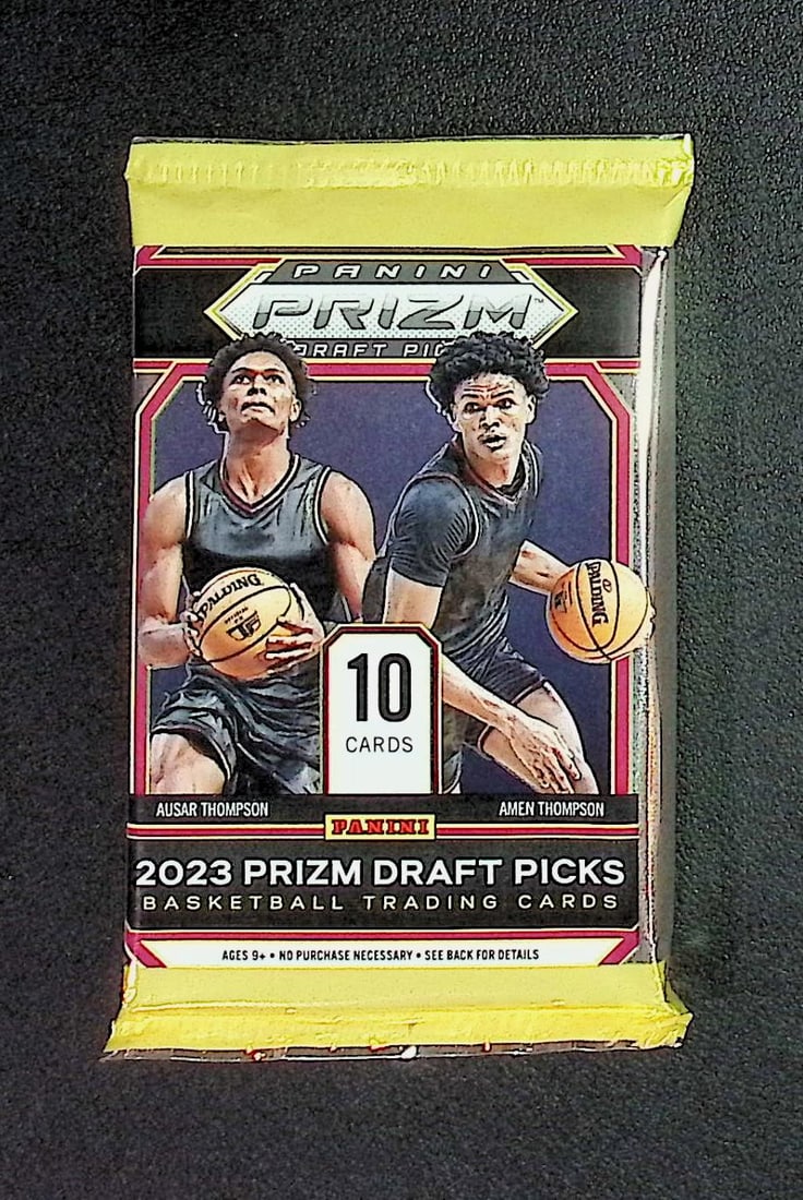 2023-24 Panini Prizm Draft Picks Basketball Card MEGA BOX PACK Victor Wembanyama Sports Card (1 of 1)
