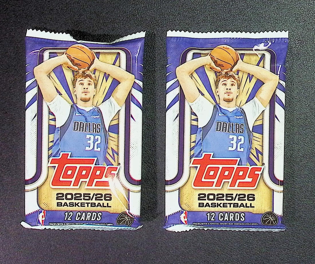 2 COUNT: 2025-26 Topps Basketball Card BLASTER BOX PACK - RC'S: Cooper Flagg, Kon Kneuppel: Topps Basketball NBA Trading & Sports Cards, Rookie Cards in this set are Cooper Flagg, Dylan Harper, Ace Bailey, V J Edgecombe, Kon Knueppel , Autographs, Signatures, Green Topps Logo Refractor, Auct