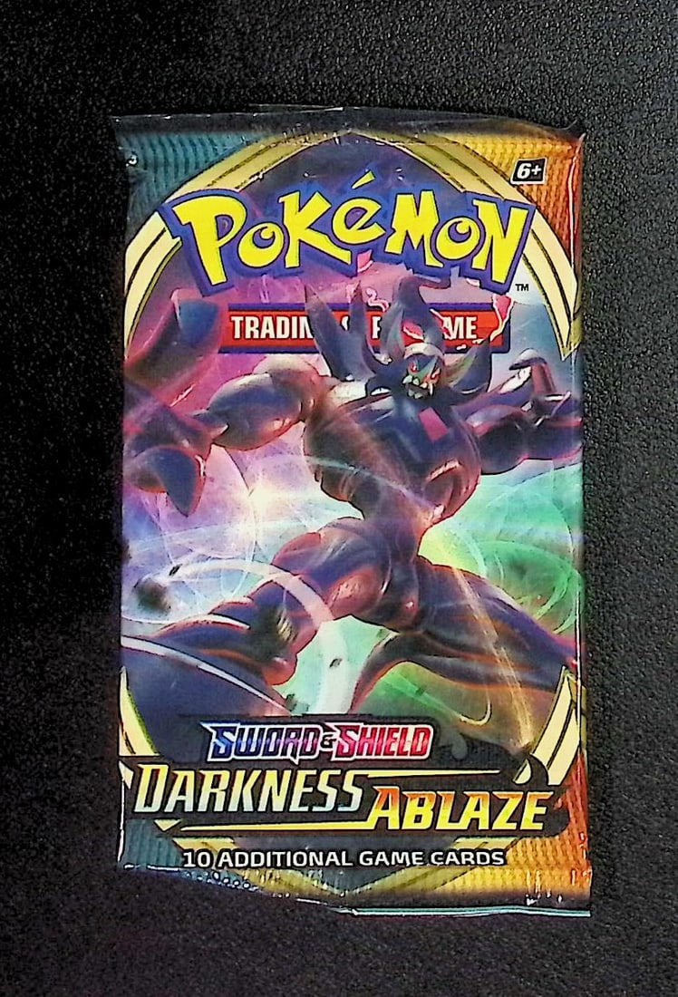 Pokemon Sword and Shield Darkness Ablaze 10 Card Booster Pack, Charizard, Pikachu, Holo Rare Cards: Pokemon Trading Card Game Cards, Charizard, Pikachu, Mewto, EX, Referse Holo, Holo Rare Cards, Secret Rare Cards, Full Art Cards, Evee, 3 Stars Ultra Rare Cards, Double Rare, Illustration Rare, Specia