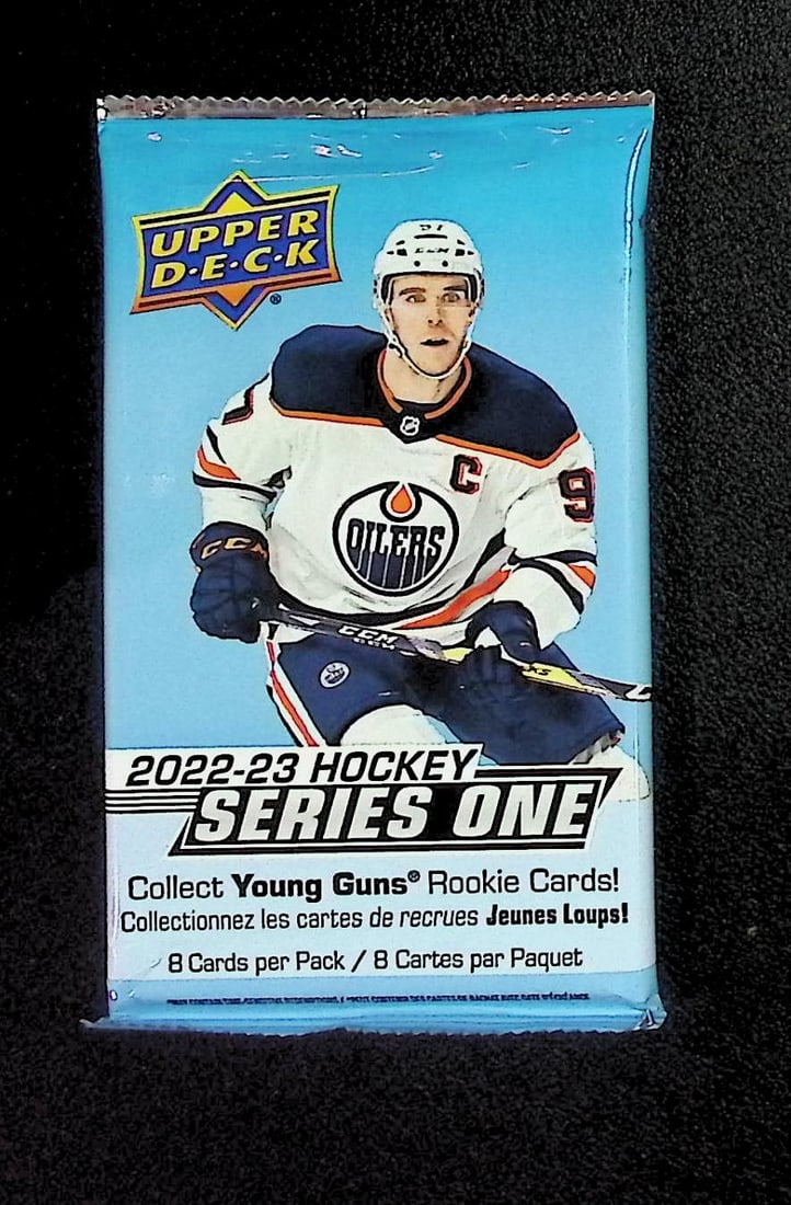 2022-23 Upper Deck SERIES 1 Hockey BLASTER BOX PACK - Collect Young Guns Rookie Cards: Upper Deck Hockey NHL Trading & Sports Cards, Sports Cards for Sale Near Mr, Auction Memorabilia Lots For Sale on Line, Base Retro Variation Cards NHL Trading Cards Stanley Cup Connor McDavid Alex Ove