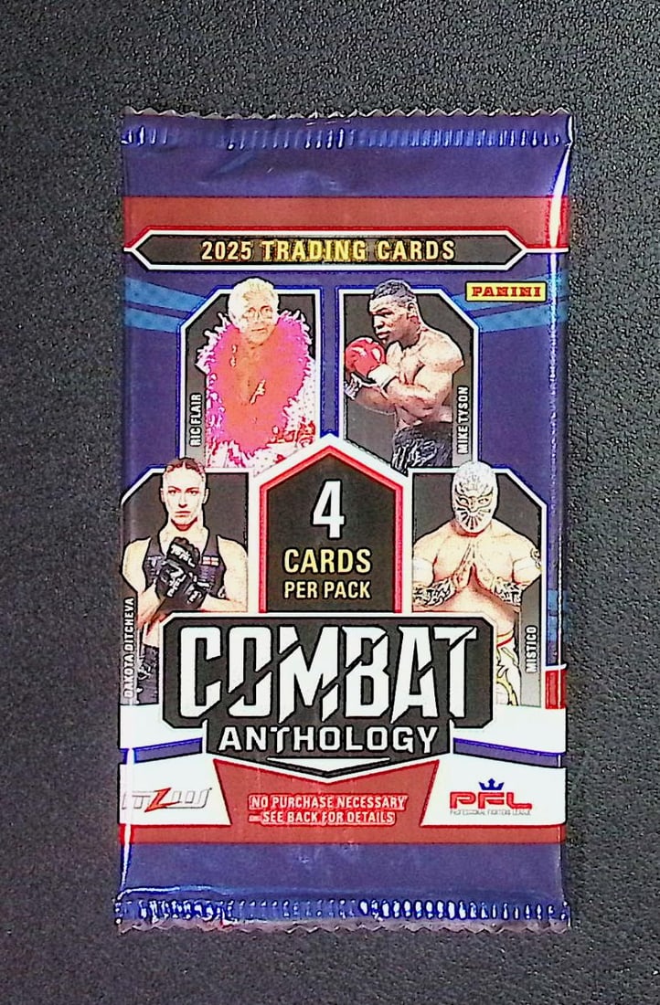 2025 Panini Combat Anthology Blaster Box Pack: Boxing, Wrestling, & UFC Cards (1 of 1)
