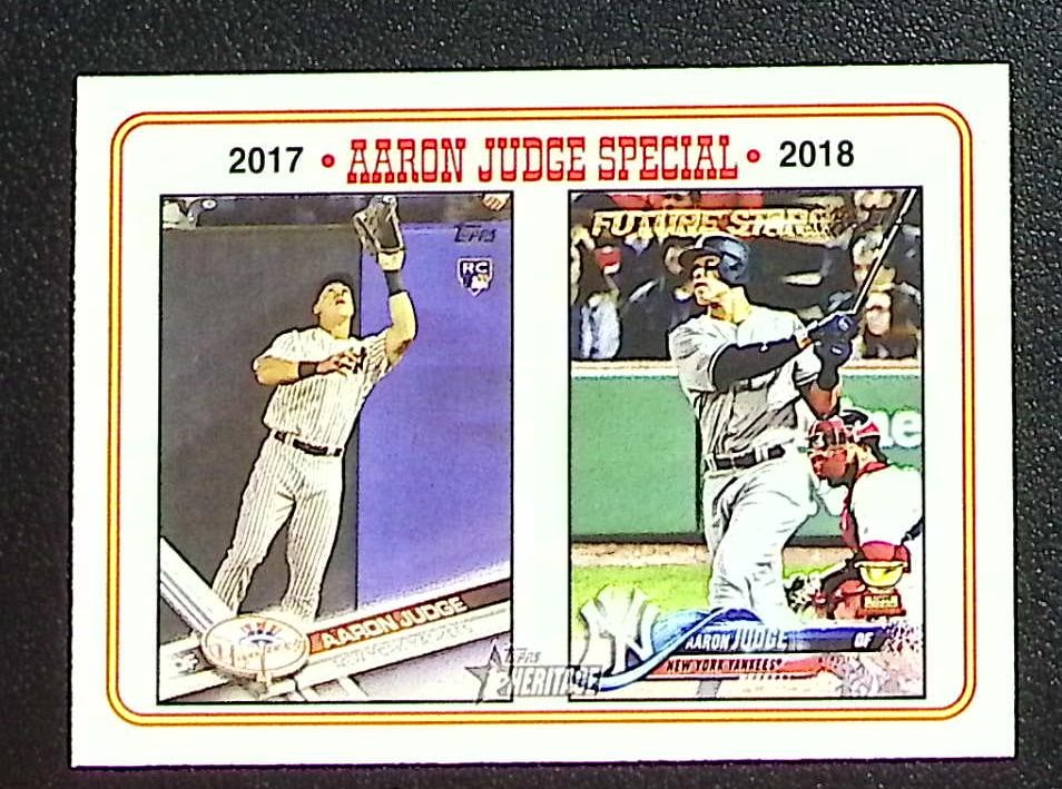 Aaron Judge Special 2023 Topps Heritage #2 New York Yankees: Topps Baseball MLB Trading & Sports Cards, Sports Cards for Sale Near Me, World Series & Hall of Fame Players Memorabilia, Refractors, X-Fractors, Numbered, SP, SSP, Valuable Auction Memorabilia Lots 