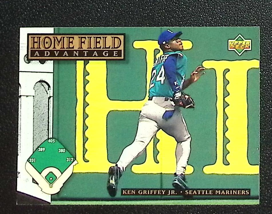Ken Griffey Jr. Home Field Advantage 1994 Upper Deck #292 Seattle Mariners: Upper Deck Baseball MLB Trading & Sports Cards, Old Sports Cards for Sale Near Me, Auction Memorabilia Lots for Sale On Line, World Series & Hall of Fame Players