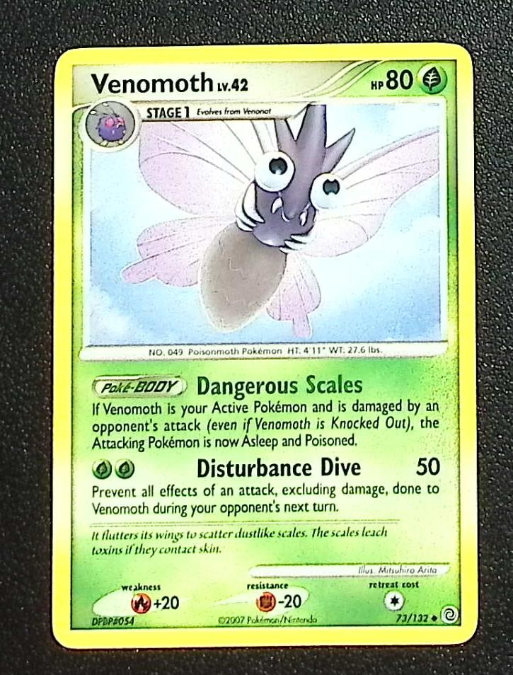 Pokemon Secret Wonders Venomoth #73 LP See Pics: Pokemon Trading Card Game Cards, Charizard, Pikachu, Mewtwo, Reverse Holo, Holo Rare, Secret Rare Cards, Full Art Cards, Eevee, Ultra Rare Card, Illustration Rare, Special Illustration Rare SIR