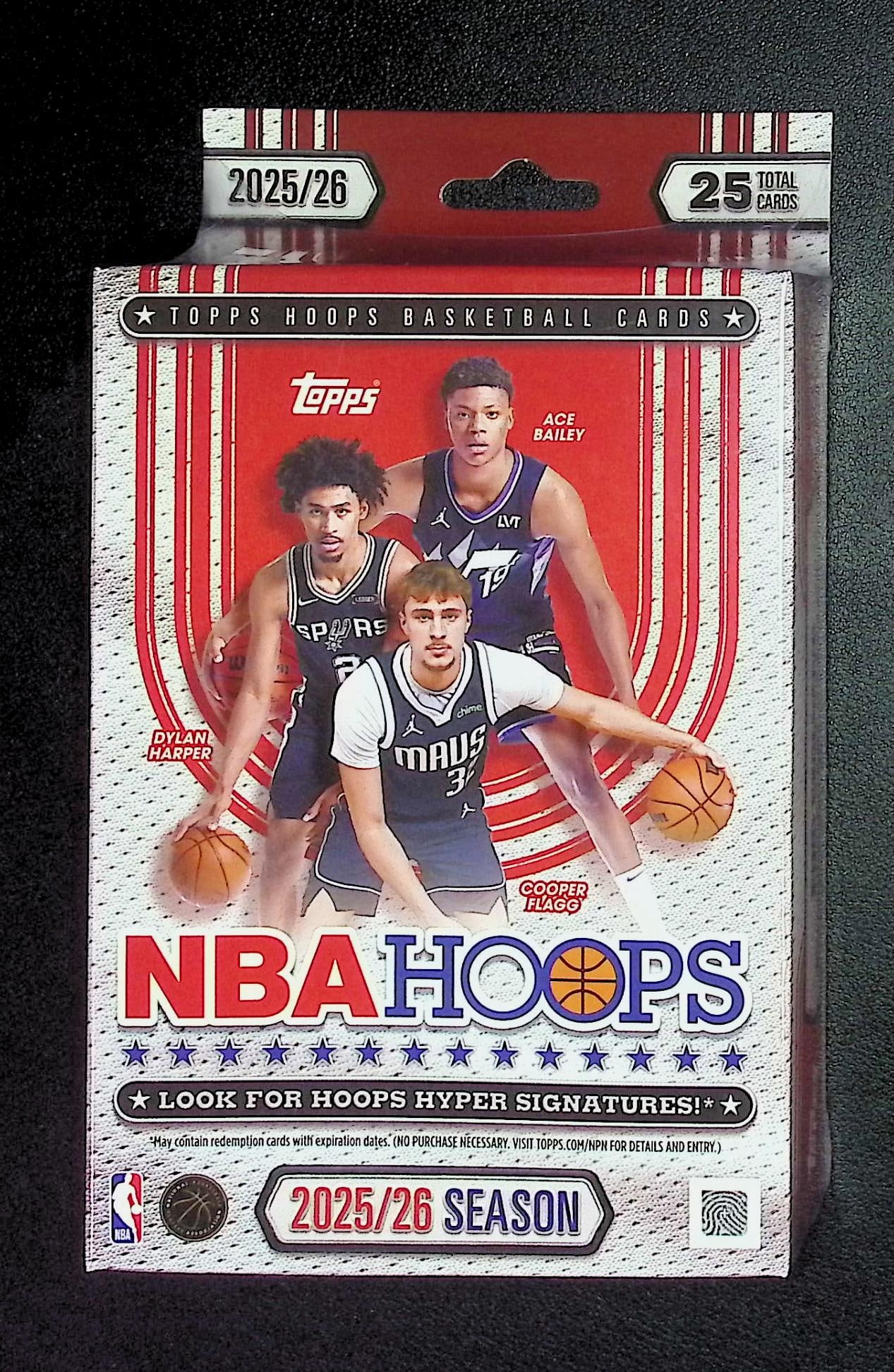 2025 Topps NBA Hoops Basketball HANGER BOX: Cooper Flagg & Kon Kneuppel Rookie Cards: Cooper Flagg & Kon Kneuppel Rookie Cards. Topps Basketball NBA Trading & Sports Cards, Rookie Cards in this set are Cooper Flagg, Dylan Harper, Ace Bailey, V J Edgecombe, Kon Knueppel , Autographs, Si