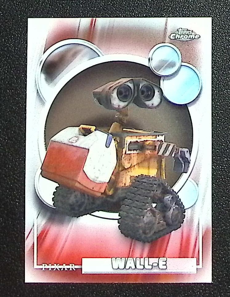 Wall-E 2026 Topps Chrome Disney #145: Disney Memorabilia, TV & Movies, Entertainment for Kids, Animation, Cars, Snow White, Cinderella, Disney World, Disney Land, Walt Disney, Mickey Mouse, Minnie Mouse, Mousketeer.