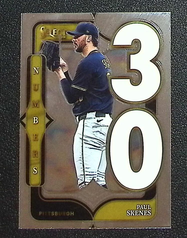 Paul Skenes Numbers 2025 Select #1 Pittsburgh Pirates: Panini, Donruss, & Donruss Optic Baseball MLB Trading & Sports Cards, Sports Cards for Sale Near Me, Prizm, Mosaic, Select, SP, SSP, Auction Memorabilia Lots for Sale On Line, World Series & Hall of F