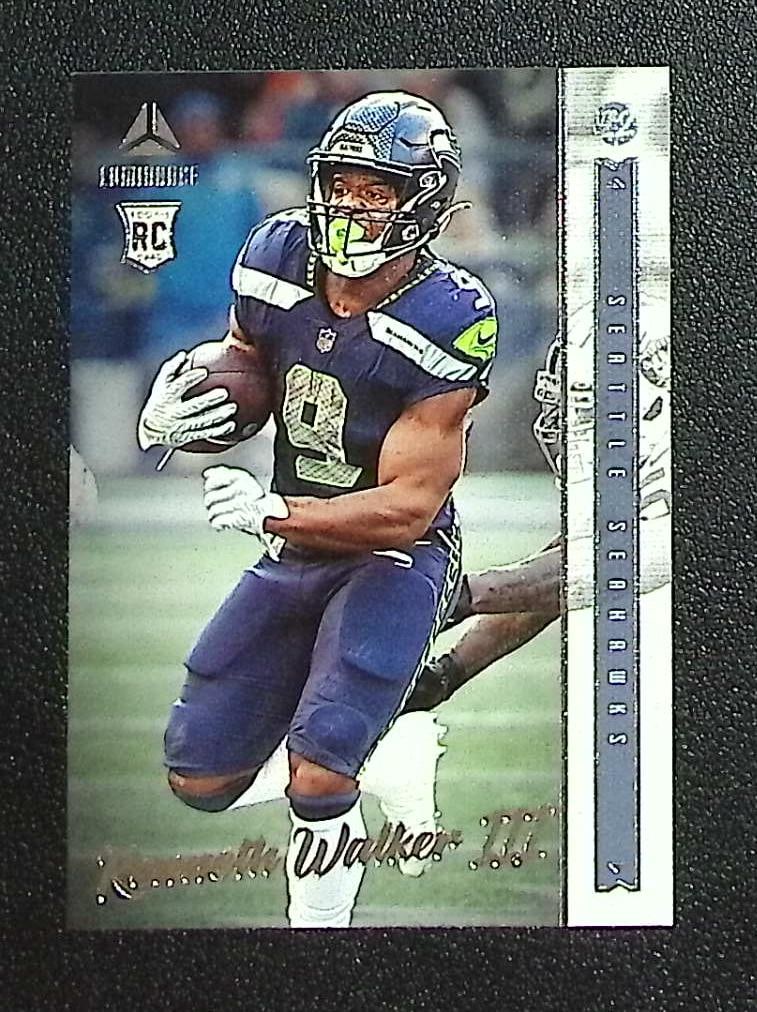 Kenneth Walker Rookie Card 2022 Chornicles Luminance #206 Seahawks, Chiefs: Panini, Donruss Optic, & Donruss Select, Prizm, Mosaic, Contenders, Zenith, Phoenix, Illusions, Absolute, Rookie NFL Sports Trading Cards, SP, SSP, Cards, Football Cards for Sale Near Me, Superbowl & 