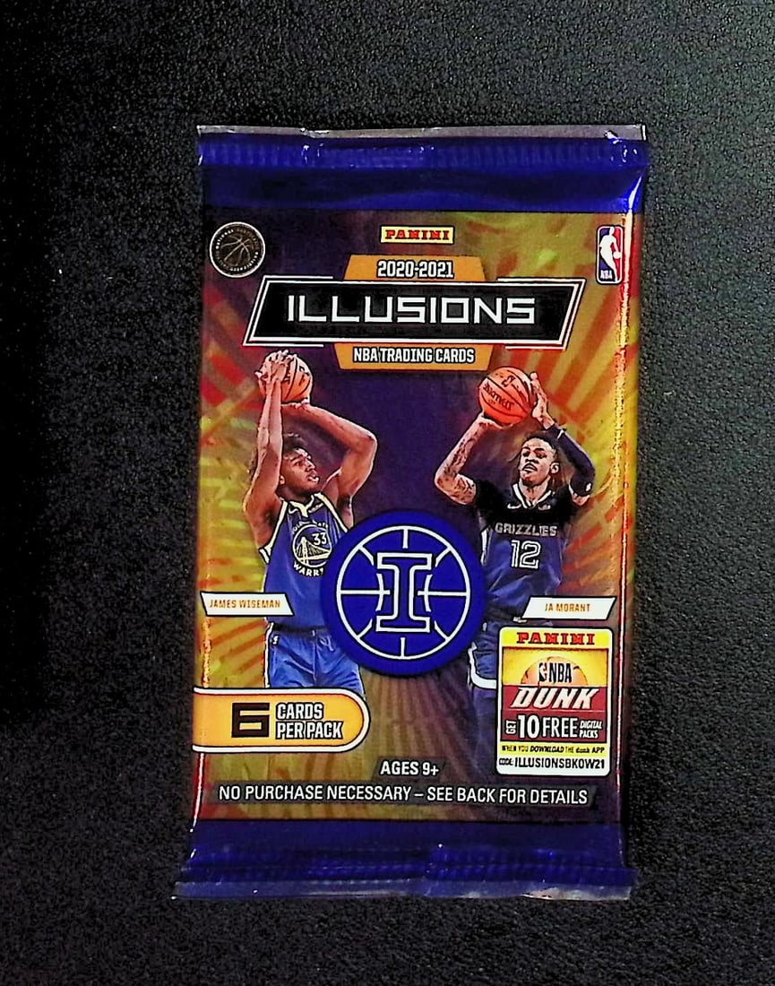 2020-21 Panini Illusions Basketball Blaster Box Pack Rookies: Lamelo Ball, Anthony Edwards, Tyrese: Rookies: Tyrese Haliburton, Tyrese Maxey, Lamelo Ball, Anthony Edwards, Onyeka Okongwu, Immanuel Quickley. Panini Illusions Basketball NBA Trading & Sports Cards, Sports Cards for Sale Near Me, Auctio