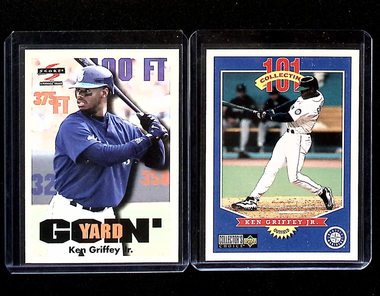 Lot of 2 Ken Griffey Jr.1990s Baseball Cards. Seattle Mariners (1 of 2)