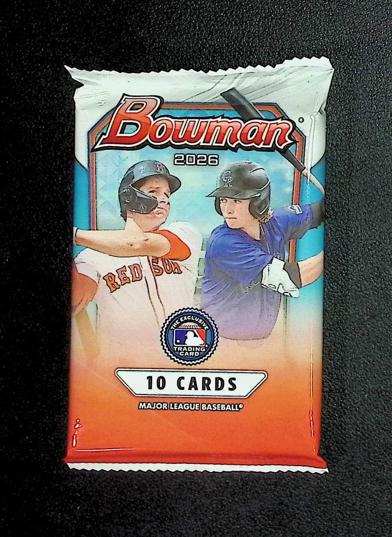 2026 Bowman Baseball Cards BLASTER BOX PACK Roman Anthony Rookie Card, Konnor Griffin Prospect (1 of 1)