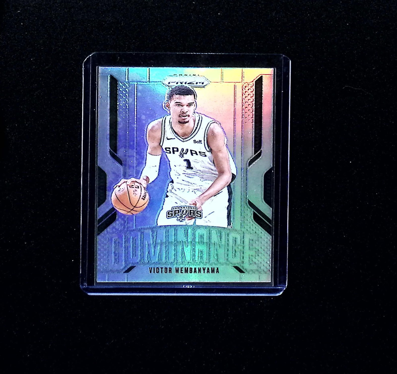 Victor Wembanyama Dominance Silver Prizm 2024-25 Panini Prizm #7 Spurs: Panini Select, Prizm, Mosaic, Contenders, Revolution, Phoenix, NBA Hoops, Rookie NFL Sports Trading Cards, Silver, SP, SSP, Wave Prizms, Numbered Cards, Basketball sports Cards for Sale Near Me, NBA C