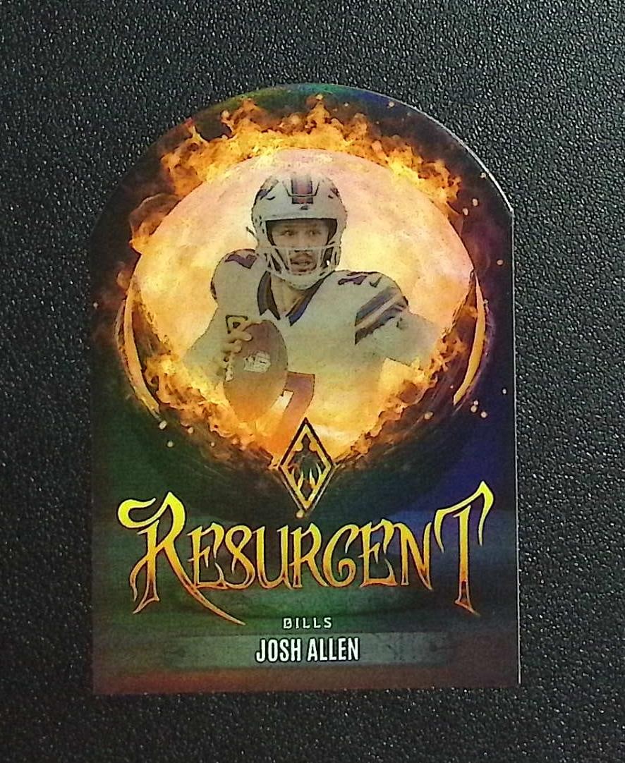Josh Allen Resurgent Snow Globe SSP Case Hit 2025 Phoenix #3 Buffalo Bills: Panini, Donruss Optic, & Donruss Select, Prizm, Mosaic, Contenders, Zenith, Phoenix, Illusions, Absolute, Rookie NFL Sports Trading Cards, SP, SSP, Cards, Football Cards for Sale Near Me, Superbowl & 