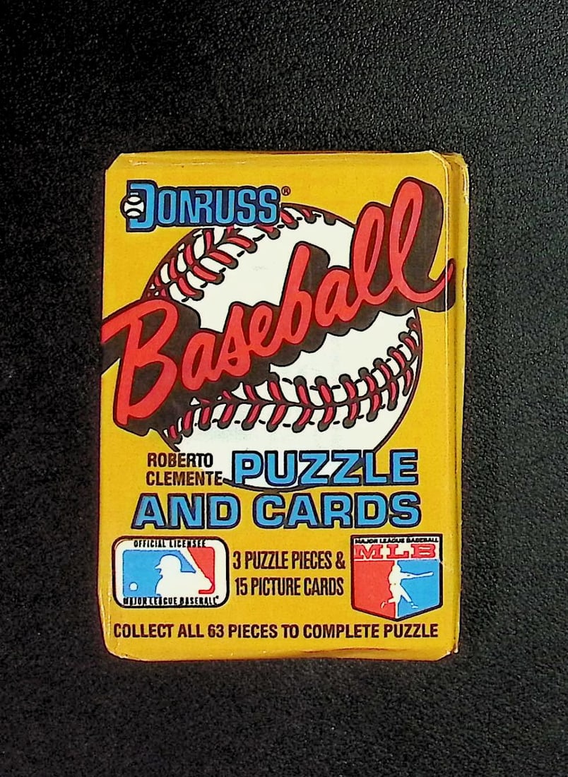 1987 Donruss Vintage Baseball Card Factory Sealed Retail Box Wax Pack, Sports Card (1 of 1)