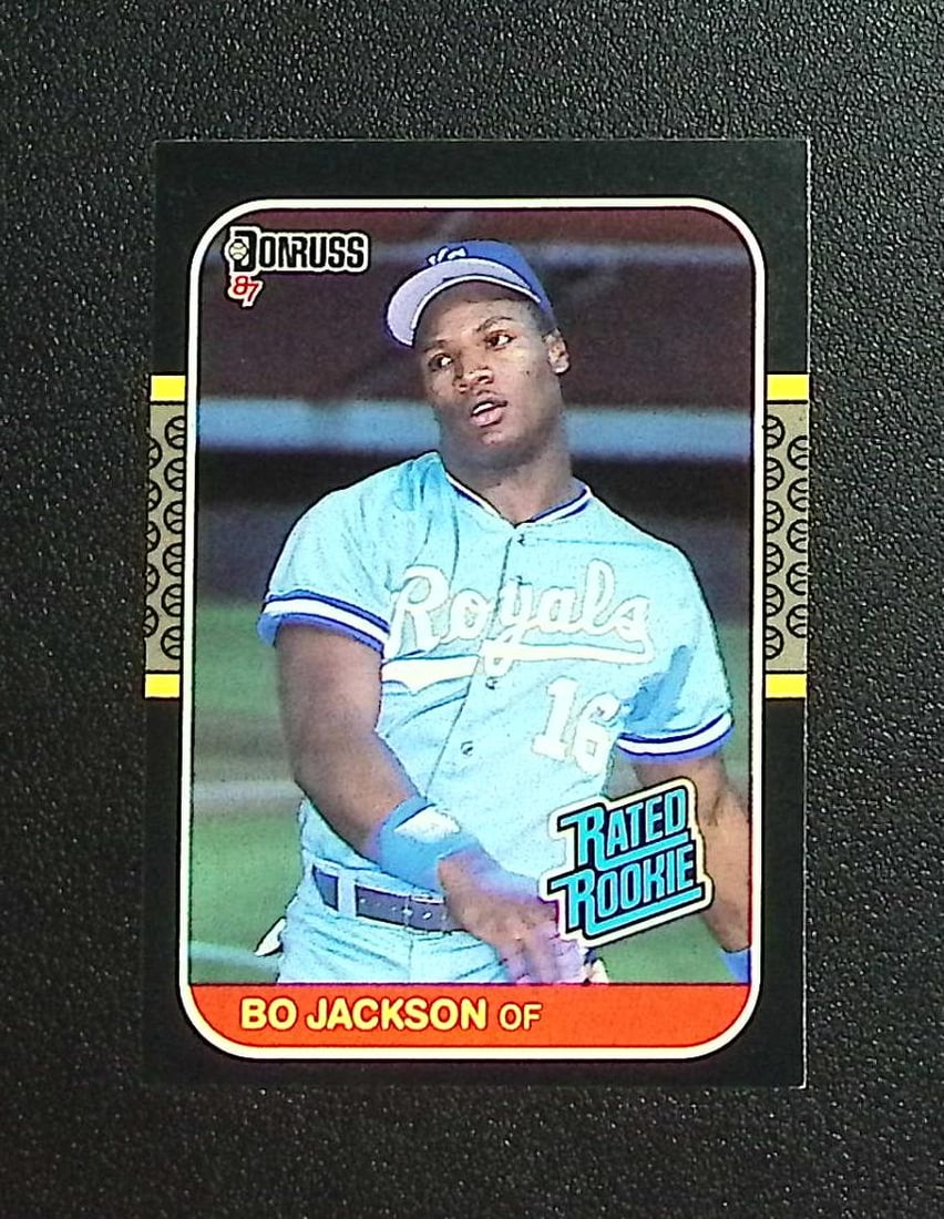 Bo Jackson Rookie Card 1987 Donruss #35 Royals (1 of 2)