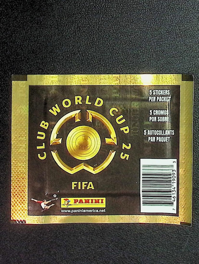 2025 Panini Club World Cup Sticker Box Pack - Teams from All FIFA Regions (1 of 1)