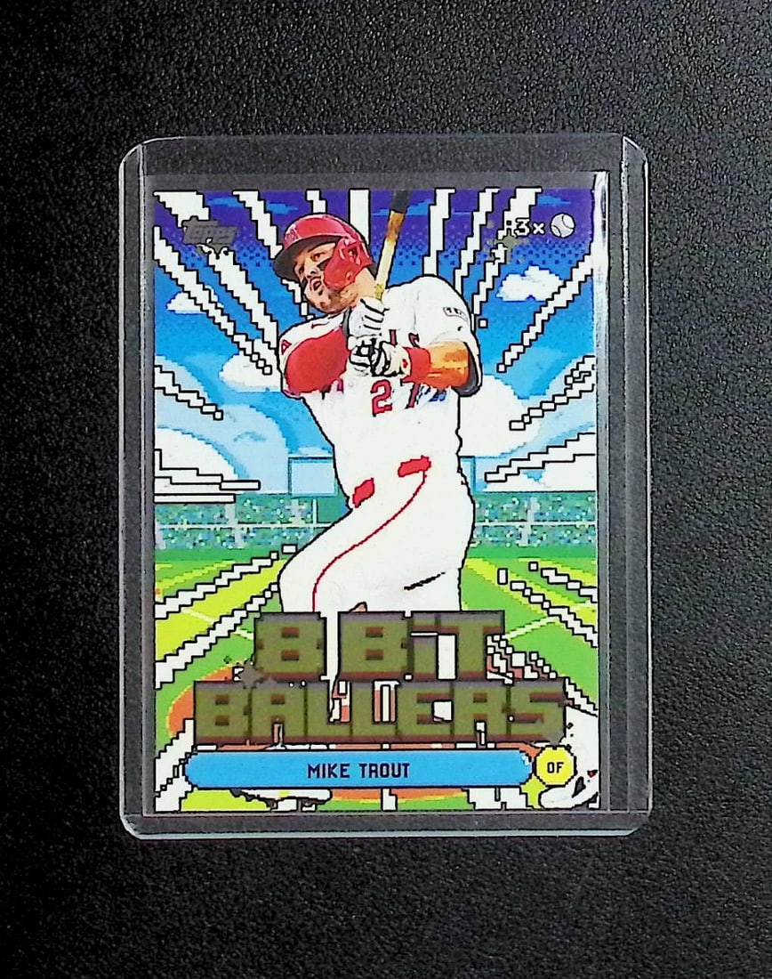 Mike Trout 8-Bit Ballers 2026 Topps #8B-8 Los Angeles Angels (1 of 2)