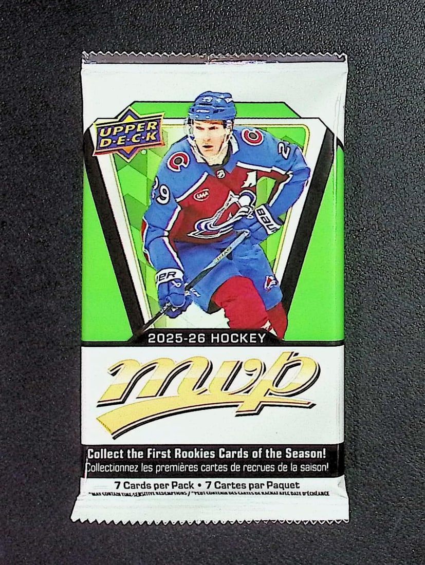 2025-26 Upper Deck MVP Hockey BLASTER BOX PACK - NHL Sports Trading Card: Upper Deck Hockey NHL Trading & Sports Cards, Stanley Cup Winners & Hall of Fame Players, Connor McDavid, Alex Ovechkin, Sports Cards for Sale Near Me, Auction Lots for Sale on Line