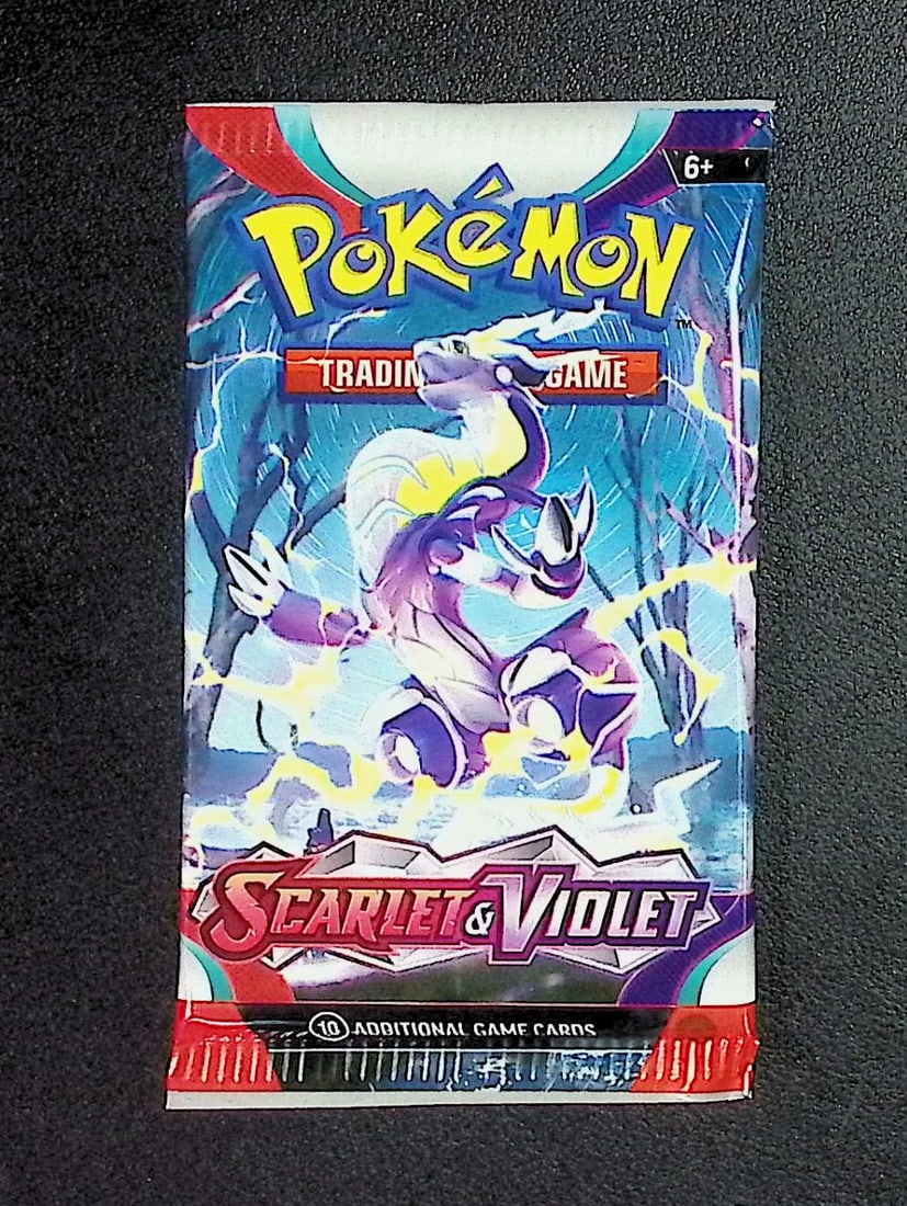 Pokemon Scarlet & Violet 10 Card TCG Booster Pack, Charizard, Pikachu, Holo (1 of 1)