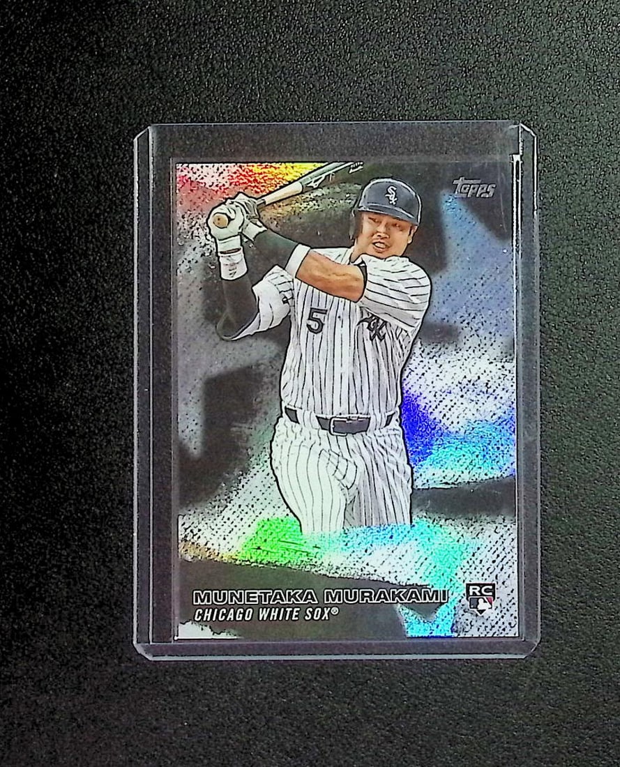 Munetaka Murakami Rookie Card Stars of MLB 2026 Topps#SMLB-56 White Sox: Topps Baseball MLB Trading & Sports Cards, Sports Cards for Sale Near Me, World Series & Hall of Fame Players Memorabilia, Refractors, X-Fractors, Numbered, SP, SSP, Valuable Auction Memorabilia Lots 