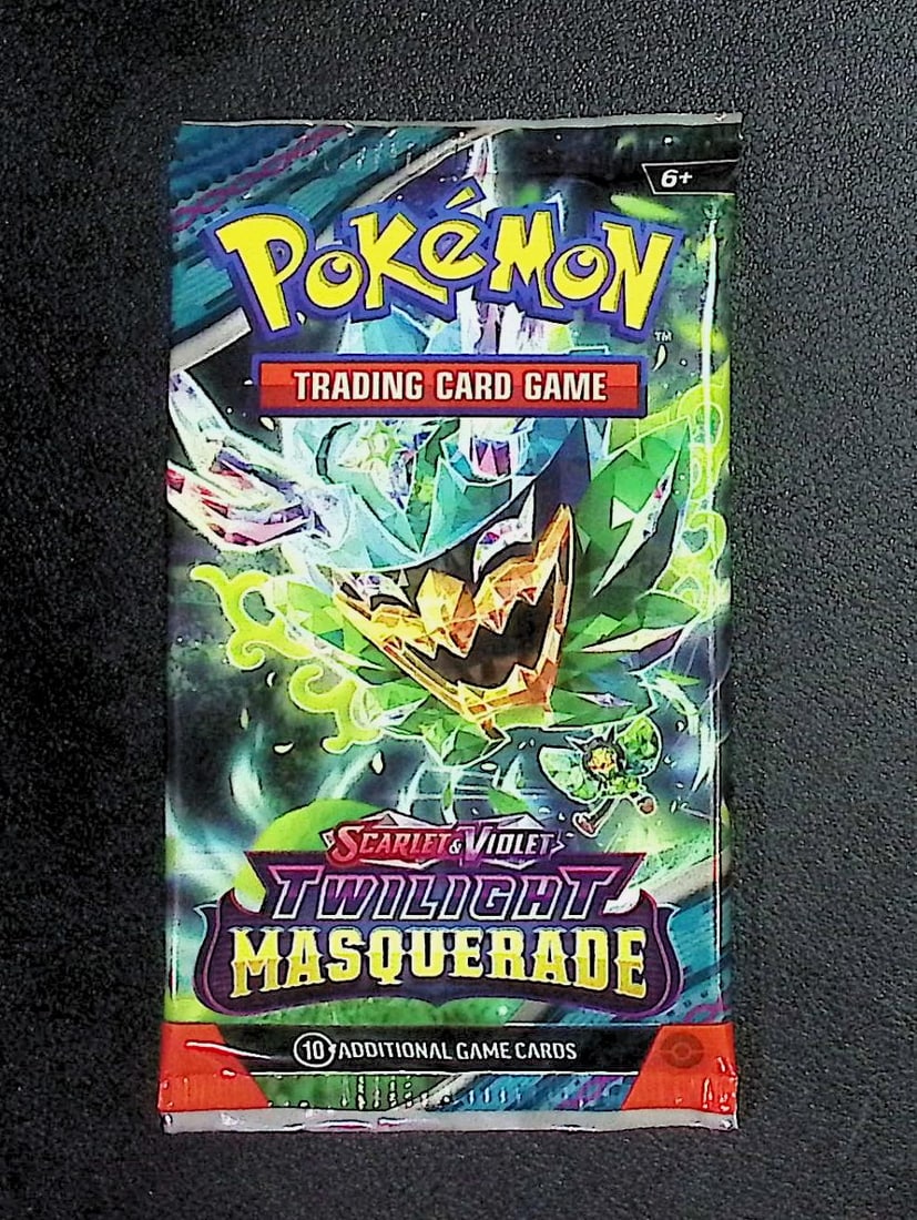 Pokemon Scarlet & Violet Twilight Masquerade 10 Card Booster Pack Charizard (1 of 1)
