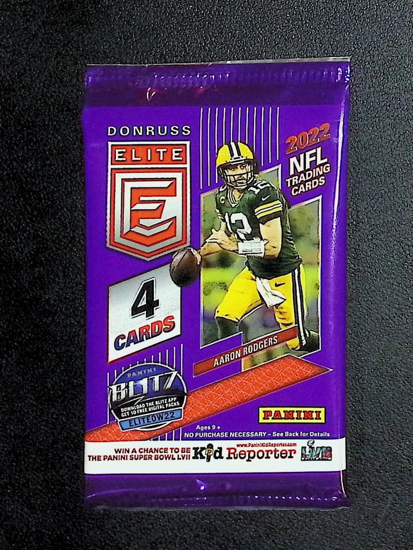 2022 Donruss Elite Football BLASTER BOX PACK: Donruss Elite Football NFL Trading & Sports Cards, Rated Rookie, Downtown SSP, Sports Cards for Sale Near Me, Uptown SP, Auction Football Lots for Sale on Line