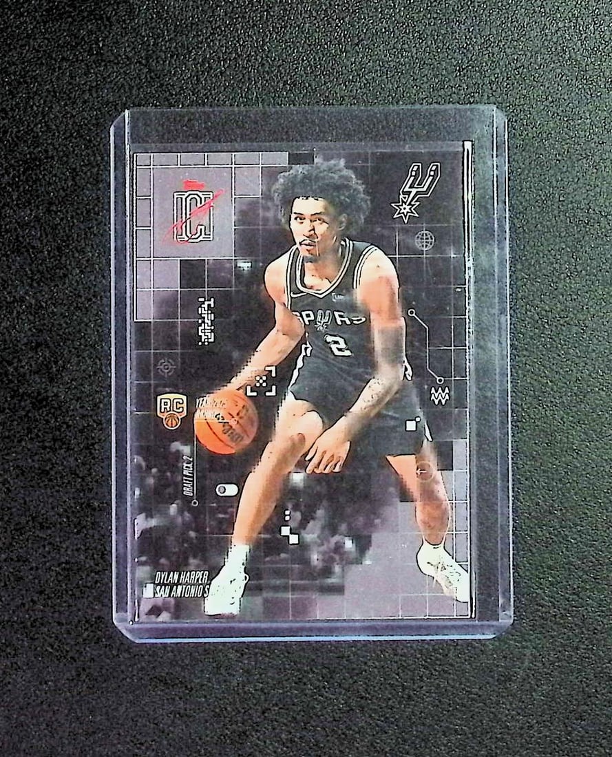 Dylan Harper Rookie Card After Image 2025-26 Topps Signature Class #AF-2 Spurs (1 of 2)