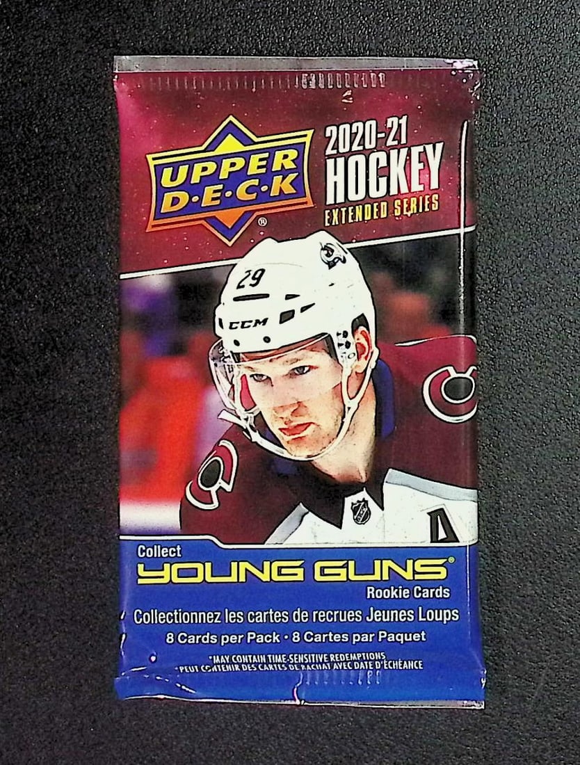 2020-21 Upper Deck Extended Series Hockey Card RETAIL BOX PACK Sports Cards (1 of 1)