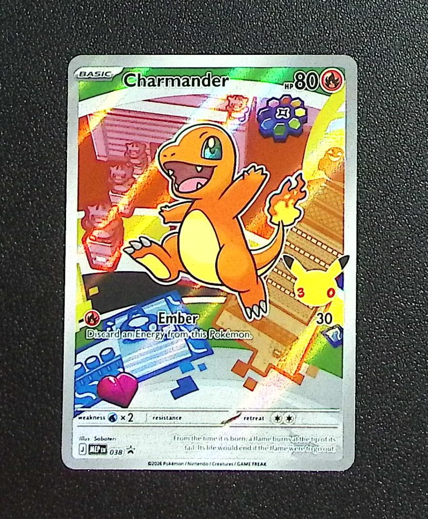 Pokmemon Mega Evolution Promo First Partner Illustration Charmander #38 (1 of 2)