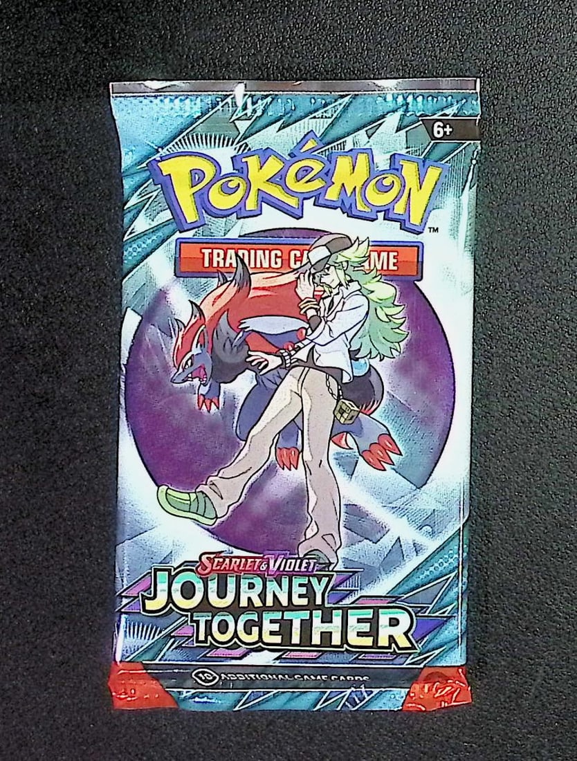 2025 Pokemon Scarlet & Violet Journey Together 10 Card TCG Booster Pack Charizard (1 of 1)