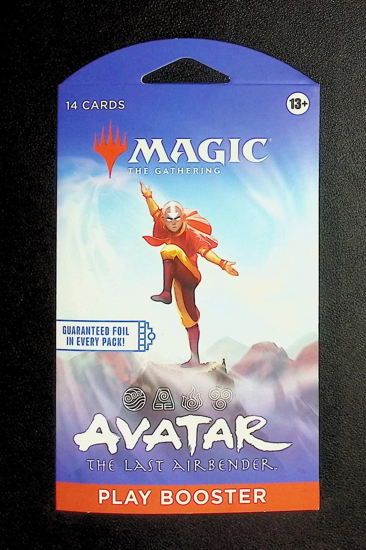 Magic the Gathering Avatar The Last Airbender Play Booster Sleeved Pack-Guaranteed Foil in every: Trading Card Game, TCG, Trading Card Games for Sale Near Me, Collectible Card Game, CCG, Auction Lots for Sale On Line, Foil Cards