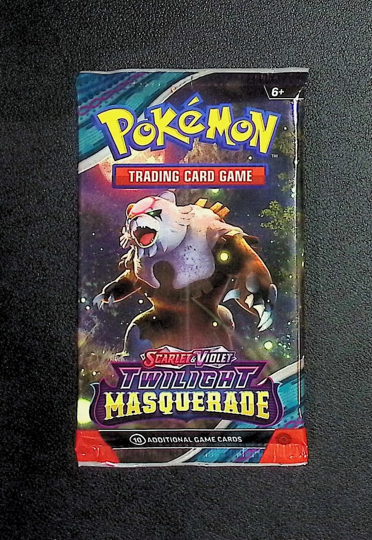 Pokemon Scarlet & Violet Twilight Masquerade 10 Card Booster Pack Charizard (1 of 1)