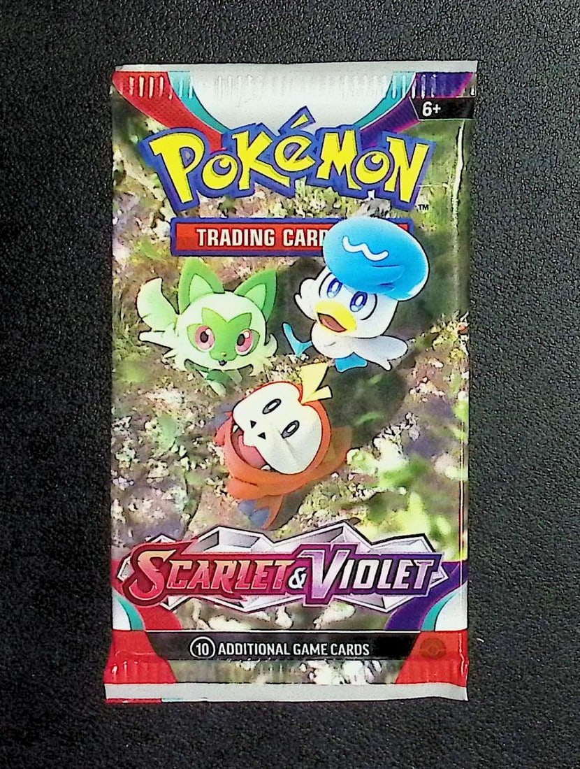 Pokemon Scarlet & Violet 10 Card TCG Booster Pack, Charizard, Pikachu, Holo (1 of 1)