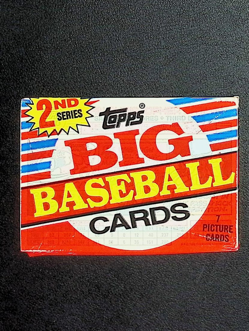 1988 Topps Vintage Big Baseball Cards Series 2 Retail Box Pack Sports Cards: Topps Valuable Vintage MLB Rookie Baseball Trading Cards, Gary Carter, Nolan Ryan, Orel Hersheiser, Don Mattingly, Mike Schmidt Philadelphia Phillies, Old Sports Cards for Sale Near Me, World Series &