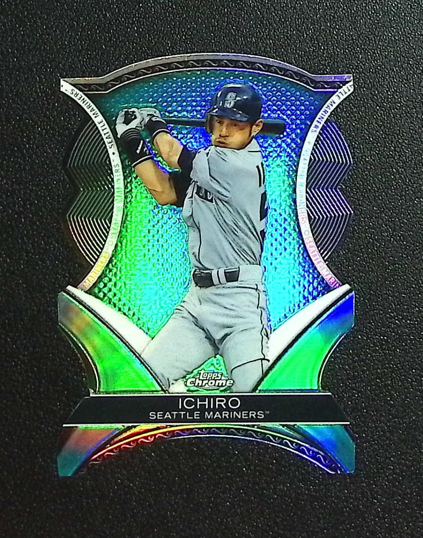 Ichiro Die Cut 2012 Topps Chrome #DD-1 Seattle Mariners (1 of 2)
