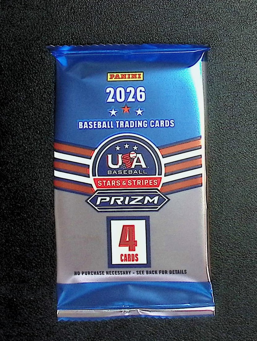 2026 Panini USA Baseball Stars & Stripes Prizm Blaster Box Pack (1 of 1)