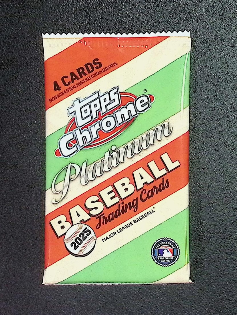 2025 Topps Chrome Platinum Baseball Cards BLASTER BOX PACK (1 of 1)