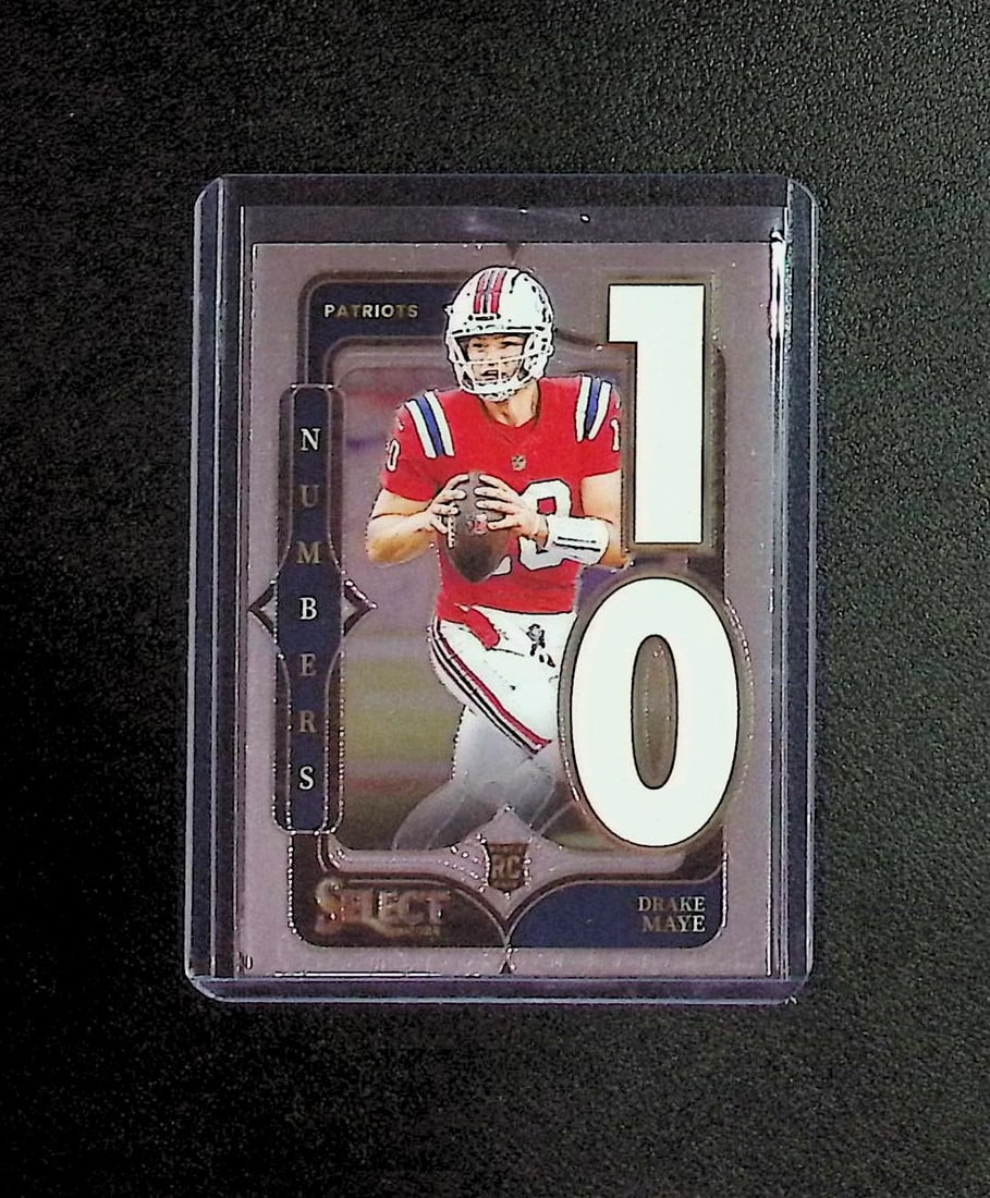 Drake Maye Rookie Card Numbers 2024 Panini Select #20 New England Patriots: Panini, Donruss Optic, & Donruss Select, Prizm, Mosaic, Contenders, Zenith, Phoenix, Illusions, Absolute, Rookie NFL Sports Trading Cards, SP, SSP, Cards, Football Cards for Sale Near Me, Superbowl & 