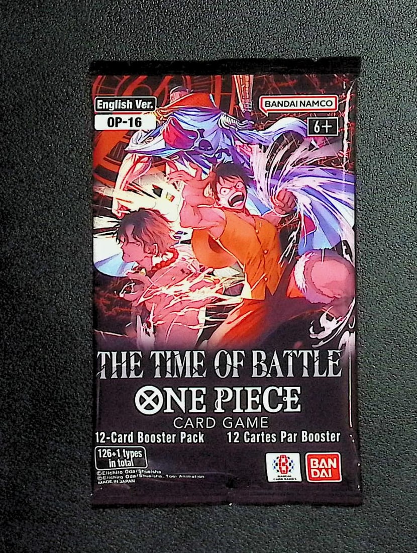 2026 One Piece The Time of Battle 12 Card TCG Booster Pack - Manga (1 of 1)