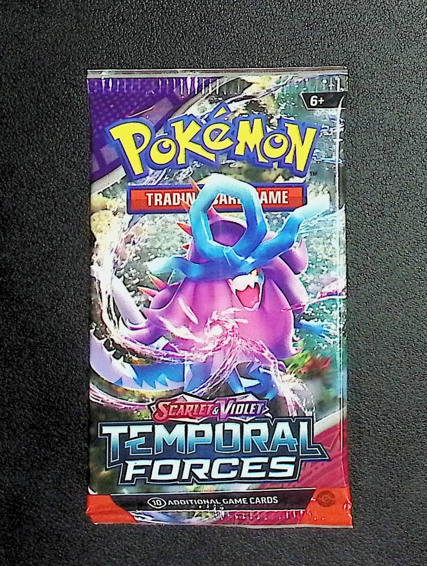 2024 Pokemon Scarlet & Violet Temporal Forces 10 Card Booster Pack, Charizard, Pikachu (1 of 1)