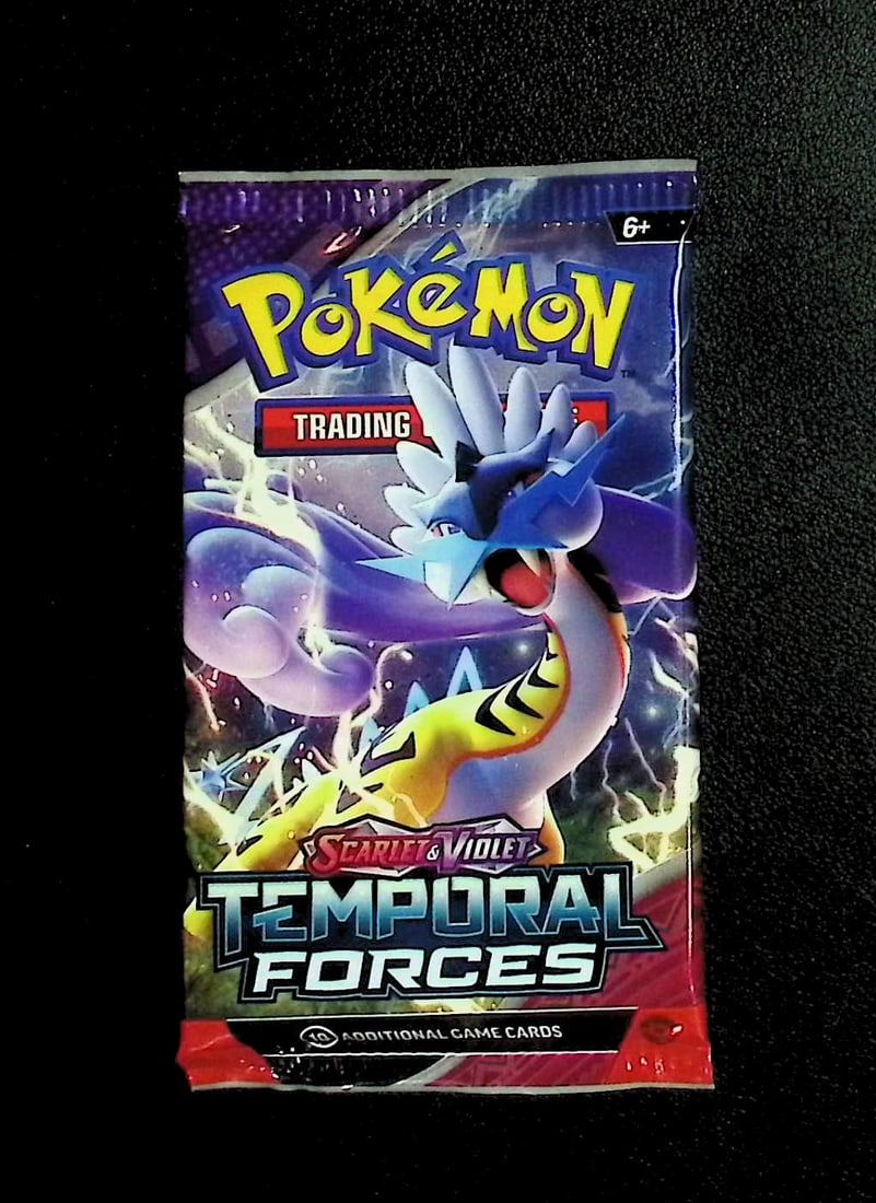 2024 Pokemon Scarlet & Violet Temporal Forces 10 Card Booster Pack, Charizard, Pikachu (1 of 1)