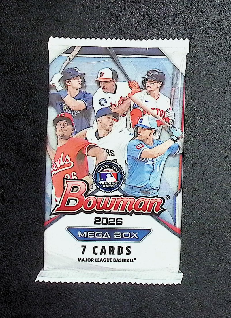 2026 Bowman Baseball Cards MEGA BOX PACK, Roman Anthony Rookie Card, Konnor Griffin Prospect (1 of 1)