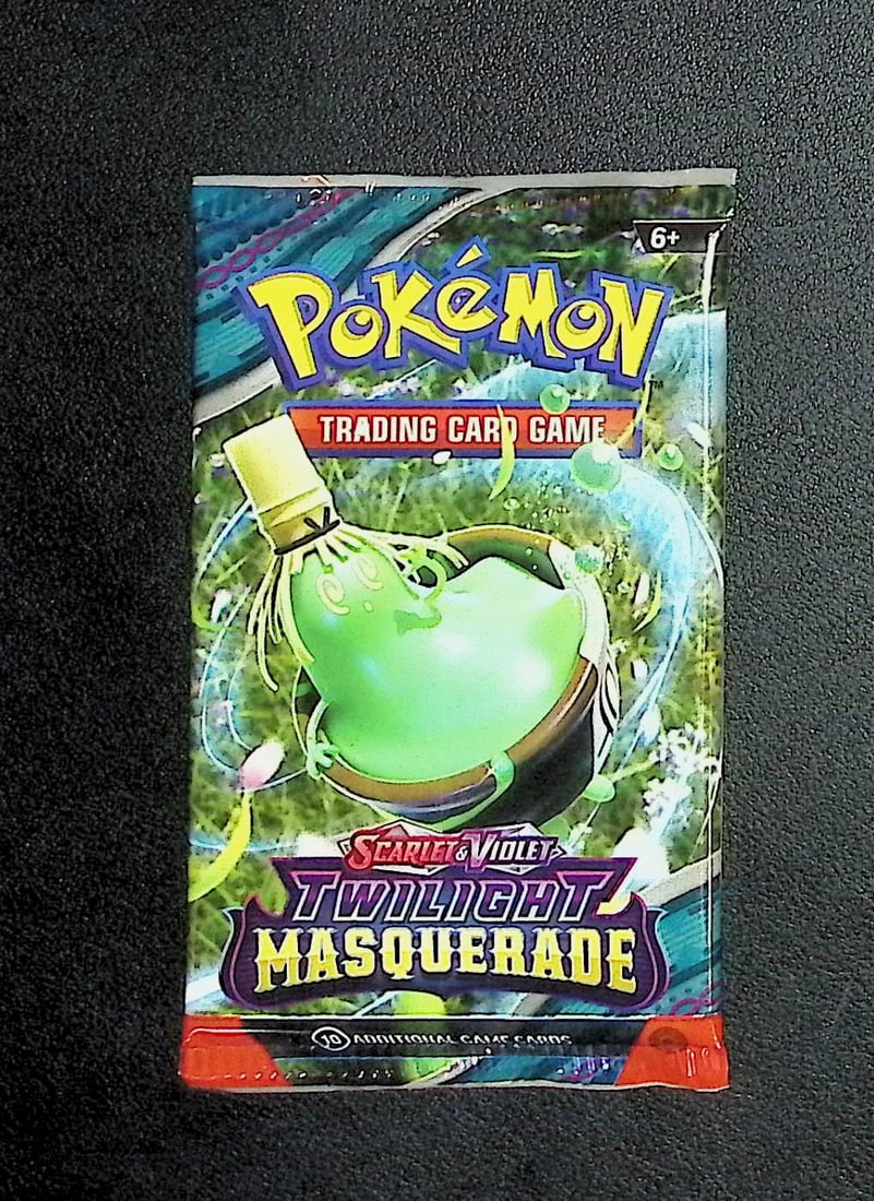 Pokemon Scarlet & Violet Twilight Masquerade 10 Card Booster Pack Charizard (1 of 1)
